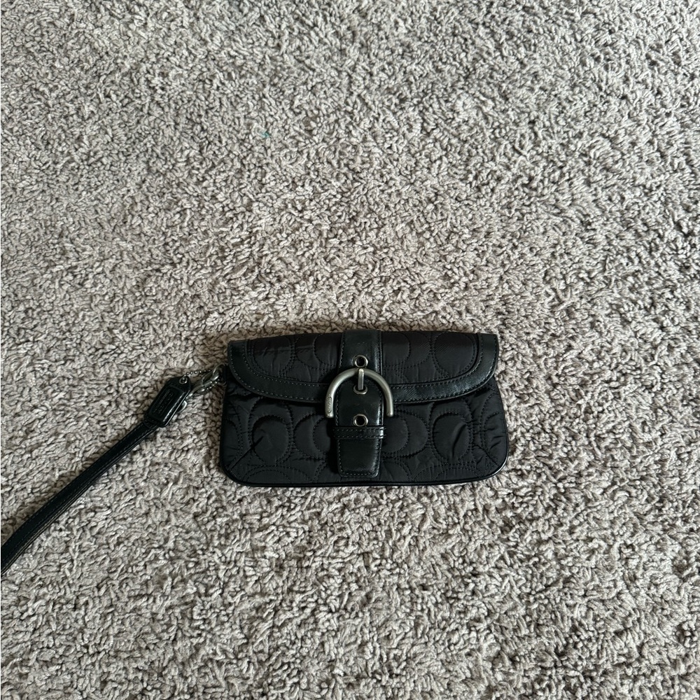 Coach Elegant Black Women's  wristlet